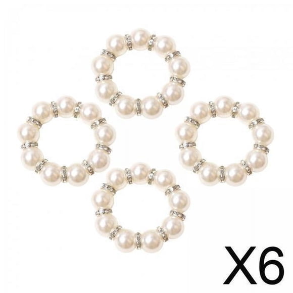Servilleteros,Anillos de cuentas para servilletas a granel Fiesta Baño Pascua,Servilletero para mesa Baño Fiesta Boda,Hebillas para servilletas de diamantes de imitación Mesa de comedor