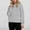 Gray, variant on Women's Cable Knit Sweater Winter Warm Top Plus Size S-3XL Pullover Nylon Spandex Blend Matte Finish Cozy Crew Neck Casual Sweater Chunky Knit Fall Winter Clothing