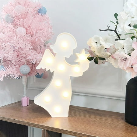 

Plastic Night Lamp LED Decoration Fairy Night Light For Valetine s Day Christmas New Year Warm White