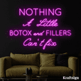 thumbnail image 3 of Craftnamesign Nothing a little Botox Neon Sign, Spa Sign, Beauty Sign, 3 of 4