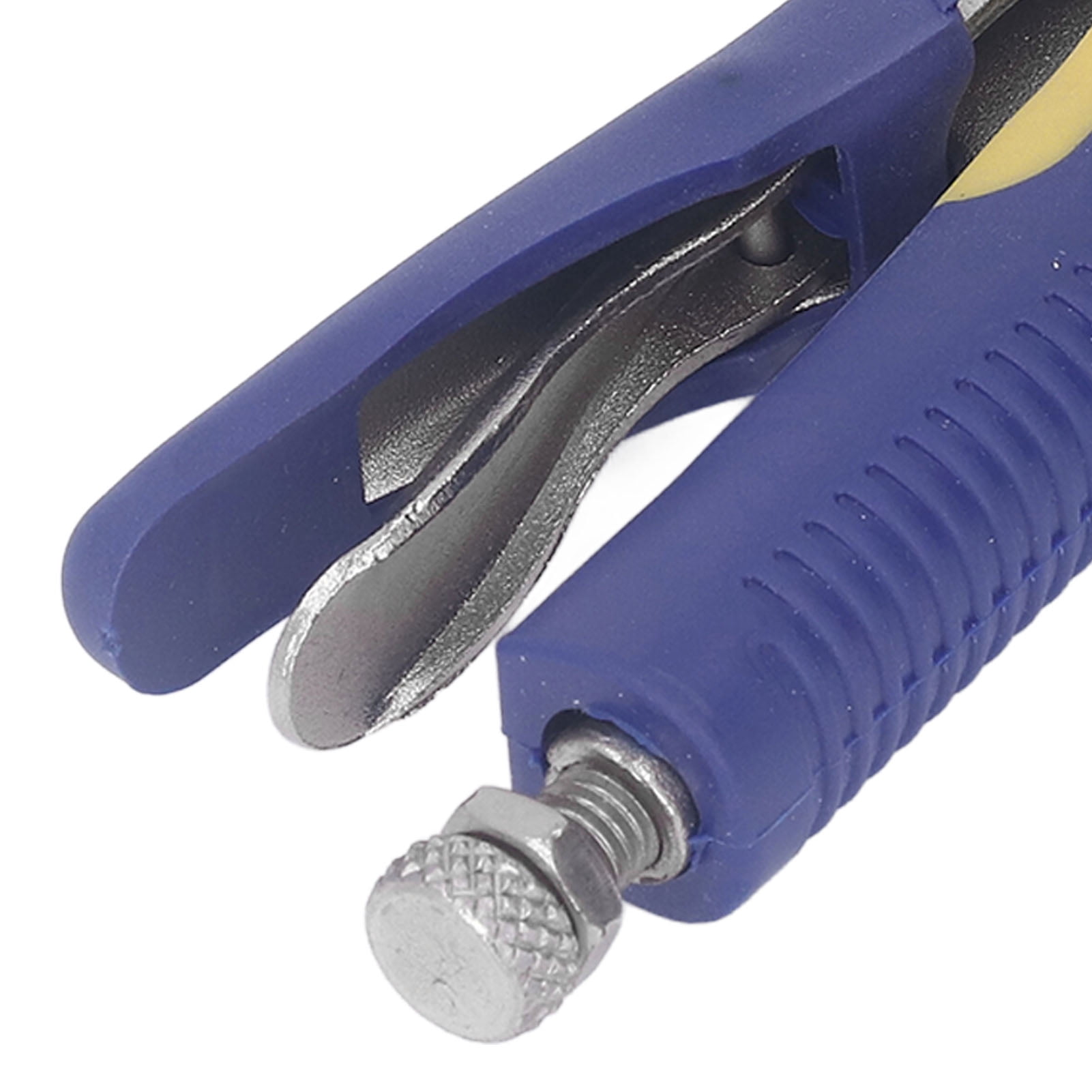 Suodoka Pinch Off Pliers C45 Steel 7mm Straight Jaw Locking Pliers Tool for Copper Hoses, Refrigeration Tube Sealing Clamp, Hand Tools for HVAC, Silver