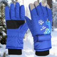 thumbnail image 2 of CPNG Ski Gloves for Kids Waterproof Snow Gloves Cycling Non-Slip Cotton Fleece Lined Gloves Cold Weather, Touchscreen Snowboard Glove, 2 of 5