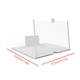 thumbnail image 3 of Amplificador de pantalla de teléfono extraíble Lupa móvil plegable Soporte de ampliación 3D, 10 pulgadas y blanco Inevent EL4781-02B, 3 of 7