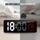 thumbnail image 5 of Digital Alarm Clock, 6.7" LED Digital Alarm Clock with Temperature/Tick-Free/for Adults and Kids, 5 of 5