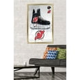 thumbnail image 2 of NHL New Jersey Devils - Drip Skate 21 Wall Poster, 22.375" x 34", Framed, 2 of 3