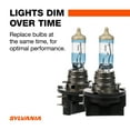 thumbnail image 2 of SYLVANIA - H11B SilverStar Ultra - High Performance Halogen Headlight Bulb, High Beam, Low Beam and Fog Replacement Bulb, Brightest Downroad with Whiter Light, Tri-Band Technology (Contains 1 Bulb), 2 of 7