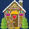 thumbnail image 3 of CafePress - Gingerbread House Kids Dark T Shirt - Dark T-Shirt Kids XS-XL, 3 of 4