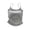 Gray, variant on Halter Tops for Women Crew Neck Sleeveless Solid Color Loose Pull-On Pullover White Free Size
