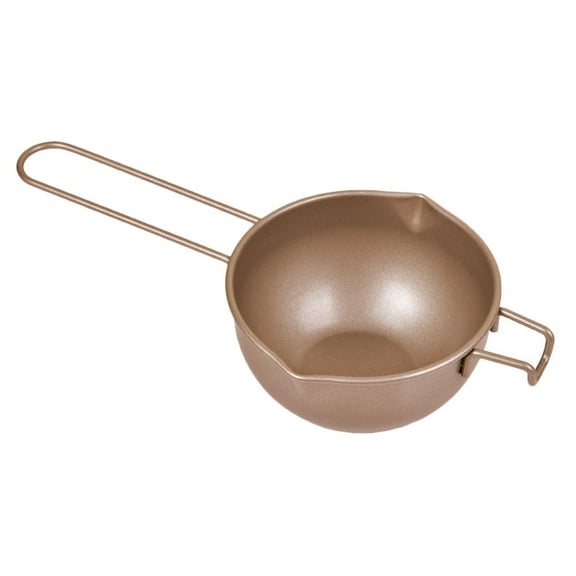OATIPHO 1Pc Carbon Steel Chocolate Melting Pot with Handle for Kitchen Supplies