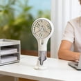 thumbnail image 4 of Rewenti Summer Outdoor Water Replenishing Spray Handheld Fan Student office Portable Usb Charging Bracket Base Desktop Fan, 4 of 6