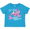 thumbnail image 3 of Inktastic For My Aunt - Breast Cancer Awareness Boys or Girls Toddler T-Shirt, 3 of 5