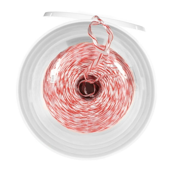 Golberg Poly Pull Line - Polyester Pull Twine with a Reusable Bucket & Lid for Quick Dispensing - 550 Lb Break Strength - Sport Fishing, Conduit Pulling, Power Fishing Systems