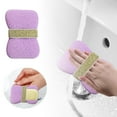 thumbnail image 4 of Soap Bag Bath Sponge Shower Scrubber Back Cleaning Wash Tool Foaming Pouch Gentle Skin for Bathroom Travel Daily Bathing Routines, 4 of 8