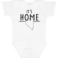 thumbnail image 3 of Inktastic It's Home- State of Nevada Outline Distressed Text Boys or Girls Baby Bodysuit, 3 of 5