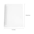 thumbnail image 3 of Shisuyan Binder Book Cover Refillable Planner Binder Cover Transparent 1Pack A5, 3 of 9