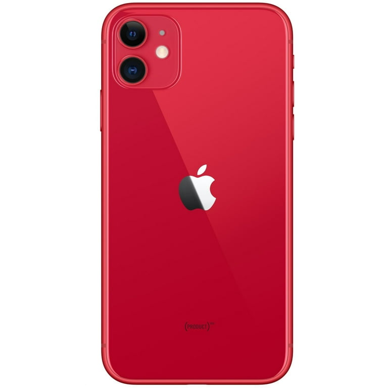 Apple iPhone 11 128GB Fully Unlocked (Verizon + Sprint GSM Unlocked) - Red  (Refurbished: Fair) 