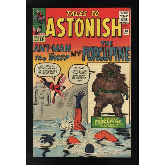 Tales To Astonish #48 VF- 7.5 1st Appearance Porcupine! Jack Kirby! Comic Book