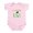 Petal Pink, variant on CafePress - Im A Wee Little Kiwi (New Zealand Map) Body Suit - Baby Light Bodysuit, Size Newborn - 24 Months