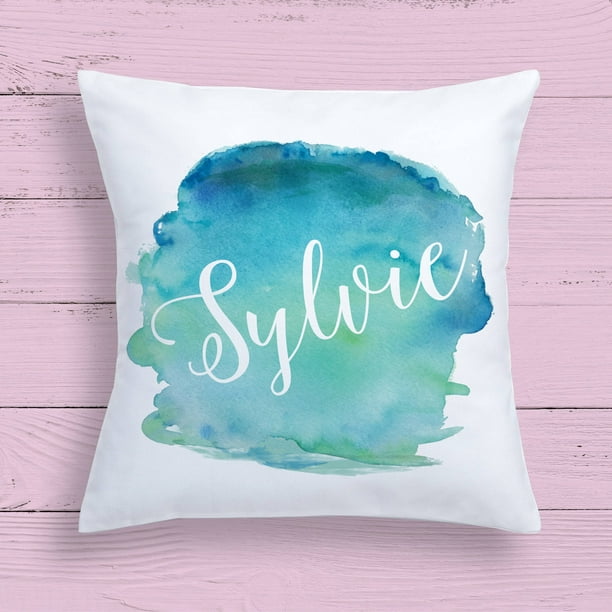 My Name Personalized Splash Throw Pillow Walmart Com Walmart Com