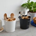 thumbnail image 3 of Cubertería de cocina organizador cuchillo soporte de almacenamiento soporte blanco separado Afortunado Sencillez, 3 of 5