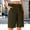 *Army Green, variant on ClodeEU Women's Elastic Waist Drawstring Cargo Shorts,Loose Fit Shorts with Pockets Summer Outdoor Army Green,Women's Plus L