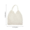 thumbnail image 2 of Masteelf  Beach Woven Bag Shopping Straw Crochet Knitted Shoulder, 2 of 8