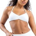 thumbnail image 1 of Halter Top Gym Bure Entrenamiento Sports Bra para Mujer Abierta (Gray XS), 1 of 8