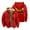 Red, variant on Jey Uso The Real Chief Merch Zipper Hoodies Women Men Jacket Parkas Long Sleeve Casual Streetwear Coat