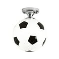 thumbnail image 1 of Inteprter Vidrio ahorro de energía y respetuoso del medio ambiente de la experiencia de la barra del fútbol de las luces de techo del balón de Iluminación y accesorios Negro, 1 of 6