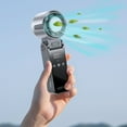thumbnail image 4 of Personal Fans Portable Rechargeable, 2025 Handheld Fan Outdoor Neck-hanging Ice Compress High-speed Violent Folding Handheld Fan Usb, 4 of 9