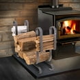 thumbnail image 4 of Enclume Modern Log Rack, Large, Hammered Steel, 4 of 9