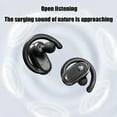 thumbnail image 6 of InsCrazy Bluetooth Headphones, Open Ear Wireless Earphones, Safe for Running Hanging Ear True Wireless High Battery Low Latency Double Microphone, 6 of 6