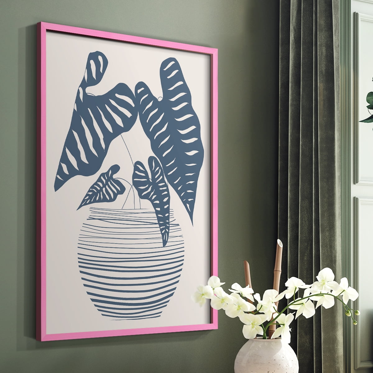 Wired in Monochrome I Framed Print - Solid Wood in Single Picture Frame Solid Wood 2 Framed Print