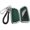Silver-Green, variant on Key Fob Cover Compatible with Chevrolet Corvette C8 2020-2026 6 Button Metal Key Shell Keychain Case Holder Protector,Gunmetal-Black