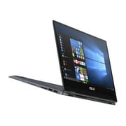 ASUS VivoBook Flip TP412 14 FHD Touch 2-in-1, Intel Core i3-8145U, Intel UHD Graphics 620, 4GB RAM, 128GB SSD, Windows 10 in S Mode, Star Grey, TP412FA-OS31T