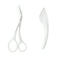 thumbnail image 2 of Tijeras para recortar cejas con peine para cejas. Herramienta segura para dar forma a las cejas., 2 of 6