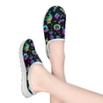 thumbnail image 6 of POLERO Cartoon Galaxy Kitten And Bat Women's Mules House Shoes Halloween Slippers Athletic Footwear Comfort Slip-On Walking Mules with Arch Support,Slip Resistant Loafers, 6 of 7