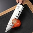 thumbnail image 3 of Gourmet Easy - Stainless Steel Blade Chef Kitchen Knife - 8 inches, Silver, 3 of 8