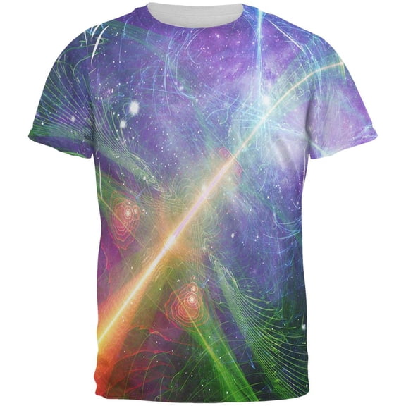 Intergalactic Rave Festival All Over Mens T Shirt Multi MD