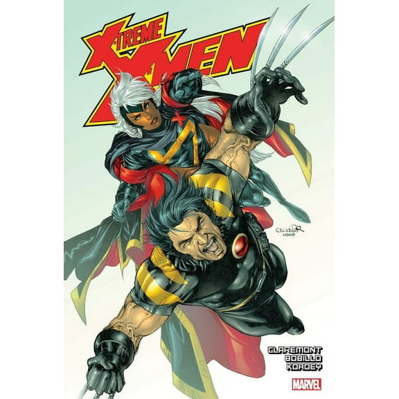 X-Treme X-Men by Chris Claremont Omnibus Vol. 2 Salvador Larroca Storm & Wolverine Cover, (Hardcover)