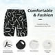 thumbnail image 3 of Fotbe Numbers Traje de Baño para Hombre – Shorts de Natación de Secado Rápido con Forro y Bolsillos-Small, 3 of 6