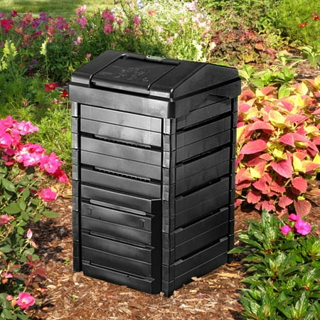 Garden Gourmet 82 Gallon Recycled Plastic Compost Bin 