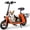 Red, variant on Electric Scooter for Adults with Seat and Dual Baskets, 650W Motor Up to 15.5 MPH, 20-Mile Long Range, Foldable Commuter E-Scooter with 12.5" Tires, Blue