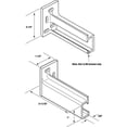 thumbnail image 2 of Prime-Line R 7265 Drawer Track Back Plate, 3/8 In. x 1 In., Plastic, Off-White (1 Pair), 2 of 3