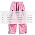 thumbnail image 3 of GZMOALH Men's Lightweight Nylon Cargo Jogger Pants, Drawstring Waist Utility Pants with Adjustable Hems, 3 of 5