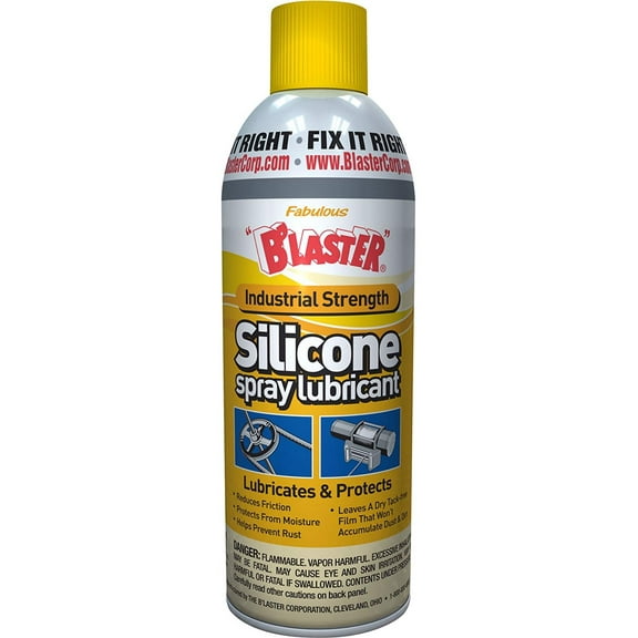 B'laster 16-SL-12PK Industrial Strength Silicone Lubricant- 11-Ounces - Case of 12