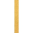 thumbnail image 5 of Unique Loom Davos Shag Collection Area Rug - Solid (2' 7" x 20' Runner Sun Yellow), 5 of 6