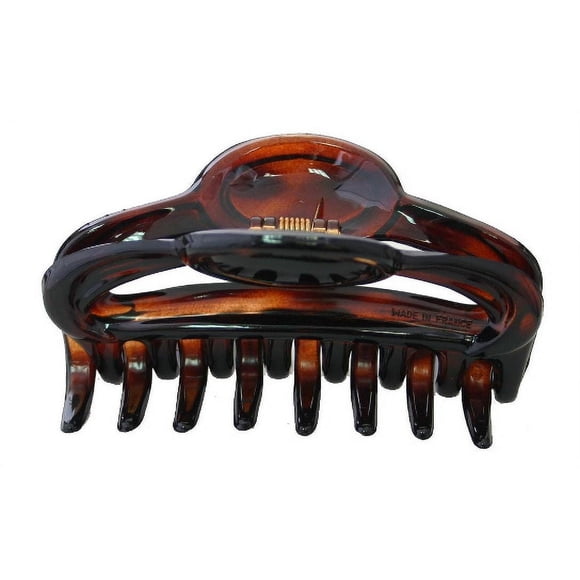Pinza PARA EL CABELLO Caravan CON BOTÓN de carey