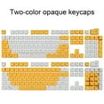 thumbnail image 2 of Lomubue 104Pcs Keyboard Keycaps Ergonomic Design Bright Color Fade-Resistant Decorative PBT Mechanical Keyboards Replacement Keycaps Office Supplies, 2 of 10