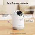 thumbnail image 3 of bonoch 1080P Video Audio Baby Monitor LCD Camera Local Storage+Playback Motion&Sound Detection No WiFi Additional 110° Lens, 3 of 9